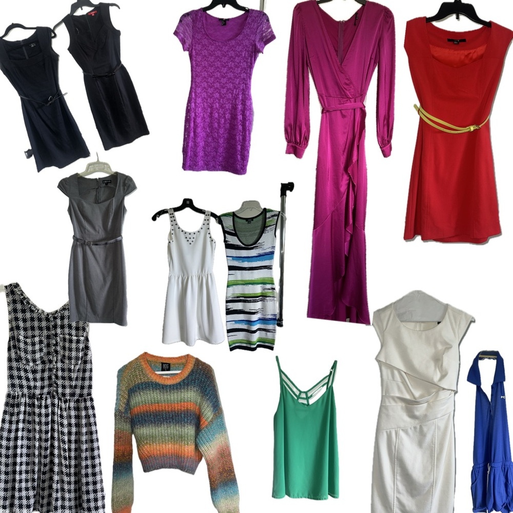 Bundle/ lot of dresses, tops, romper